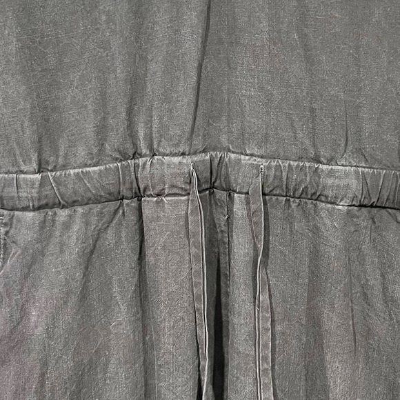 Anthropologies Cloth And Stone Gray Size Small Jumpsuit Romper Pants Wrap top - Picture 5 of 9